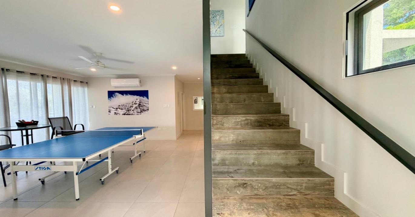 One Shermans main stairs