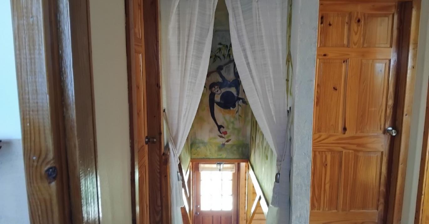 hakuna Matata stairwell landing