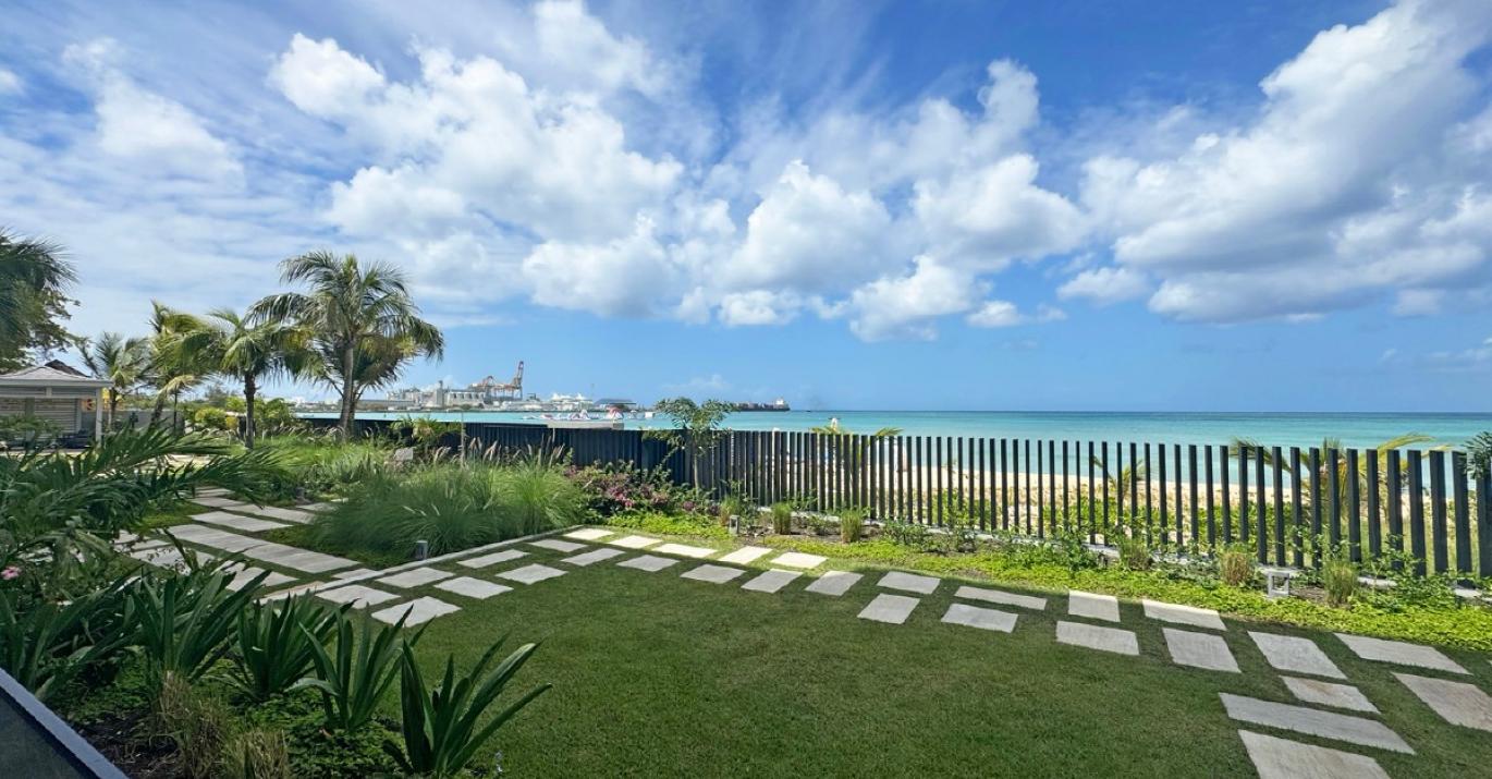 Allure 104 patio sea views