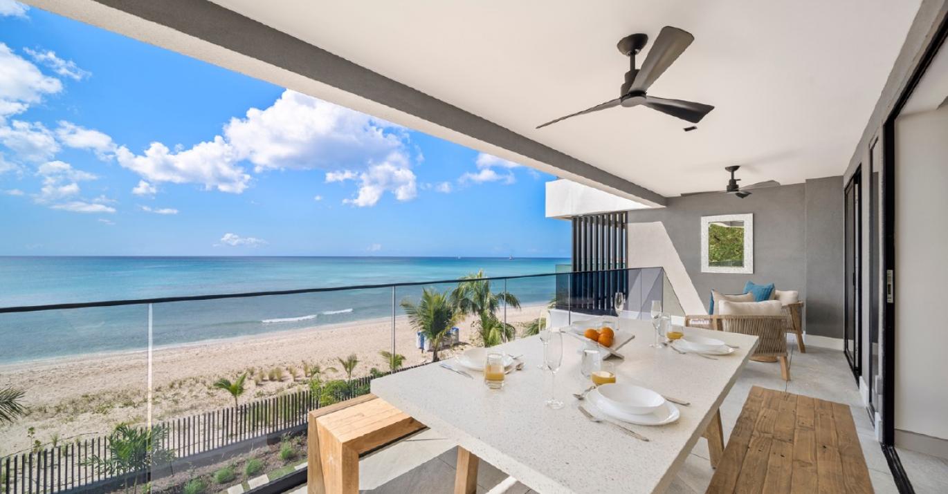 Allure 301 ocean view patio