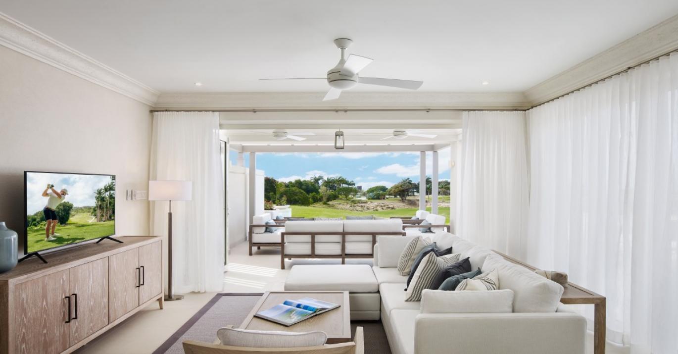 Courtyard Villa Living 1