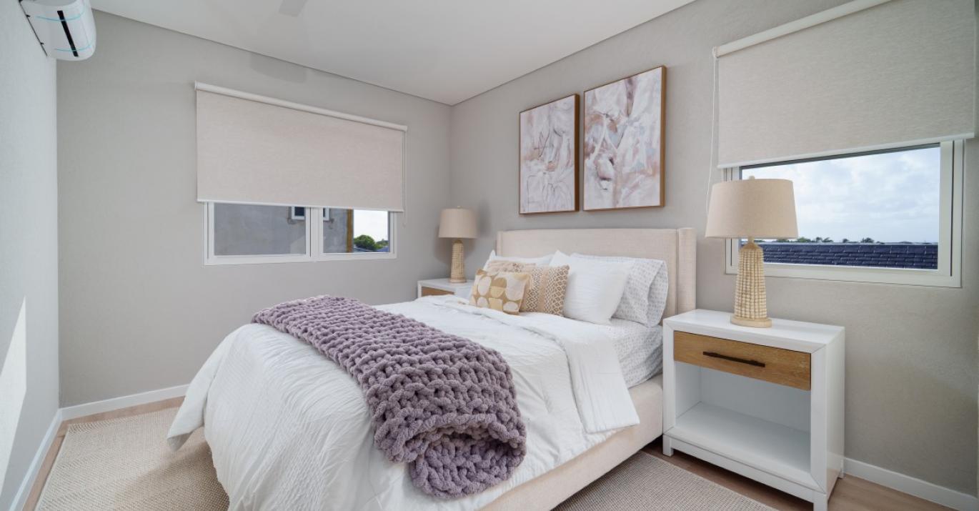 Coverley Evergreen bedroom