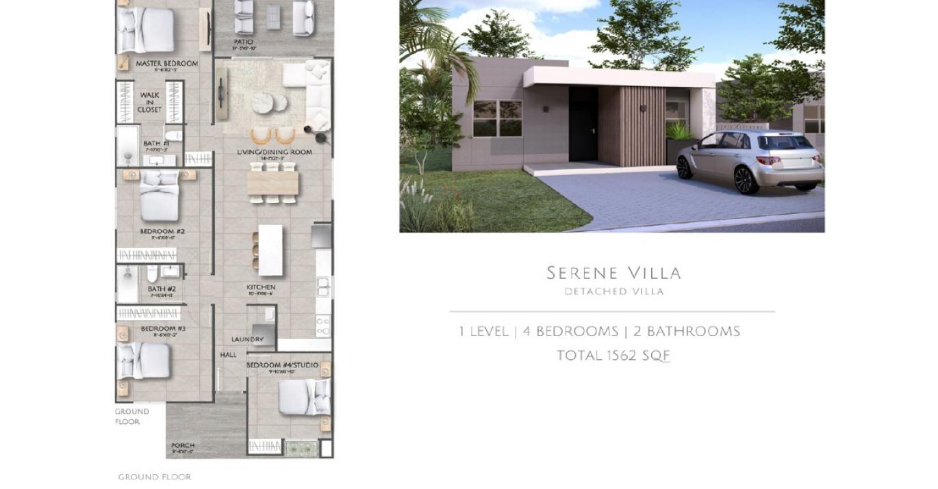 Coverley Serene floor plan