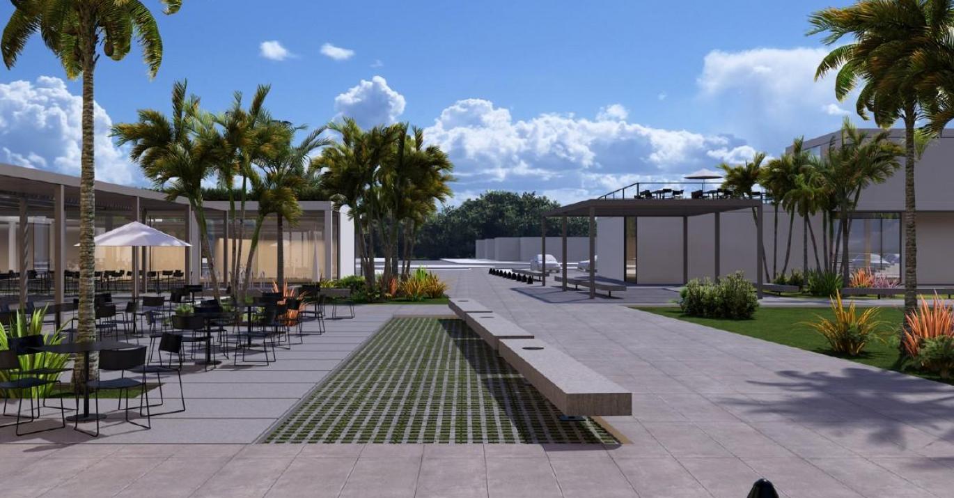 Coverley town square