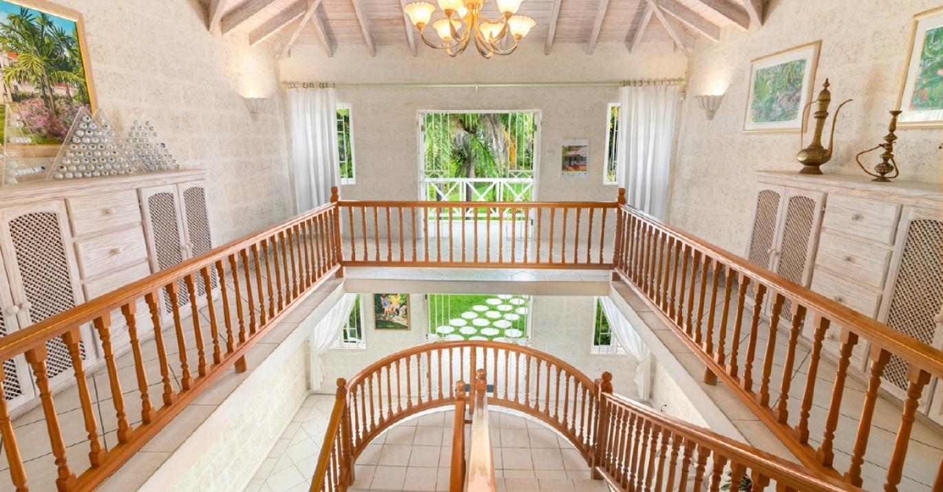 equinox stairs over foyer