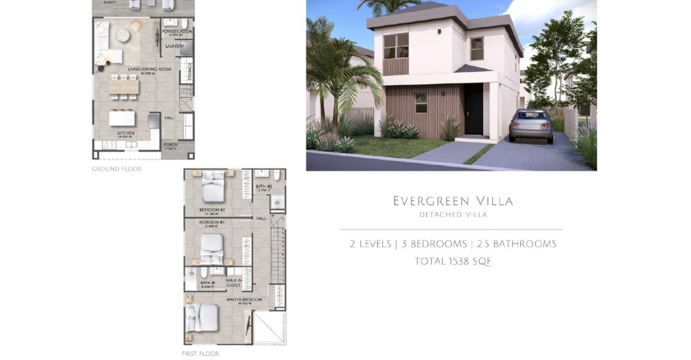 Evergreen floor plan