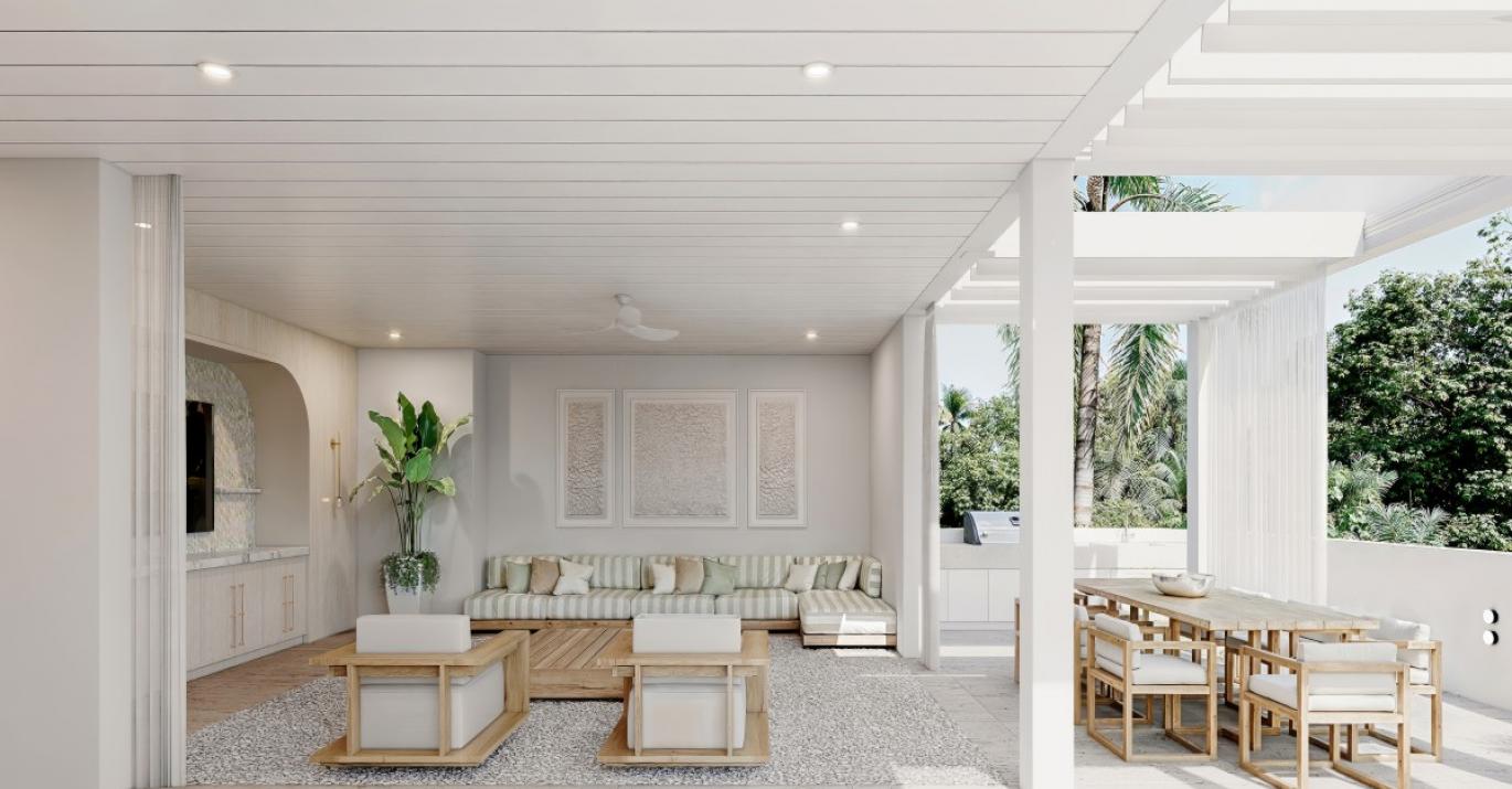 Gibbs Grove bbq roof lounge