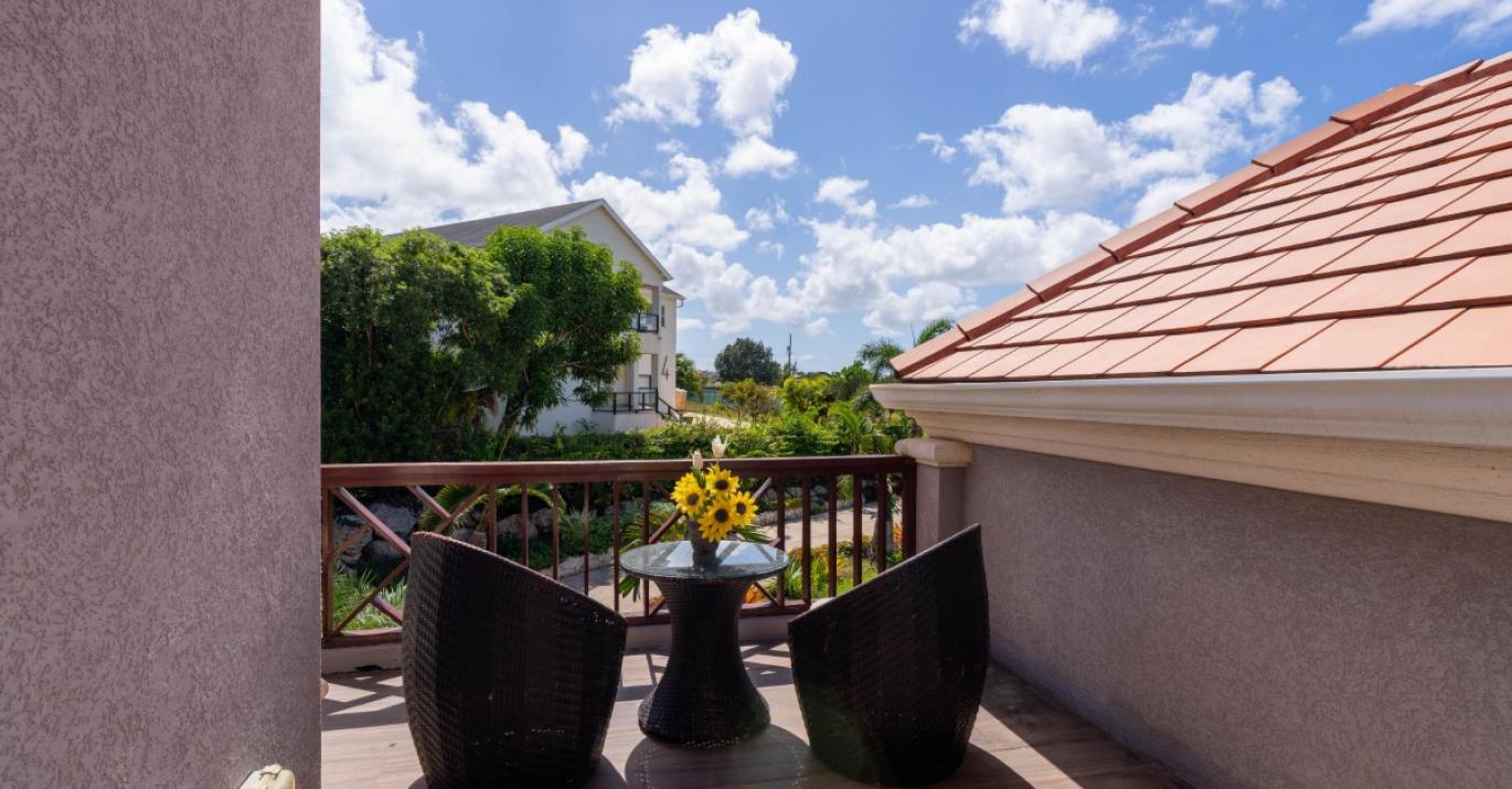 Halls villa 2 private terrace