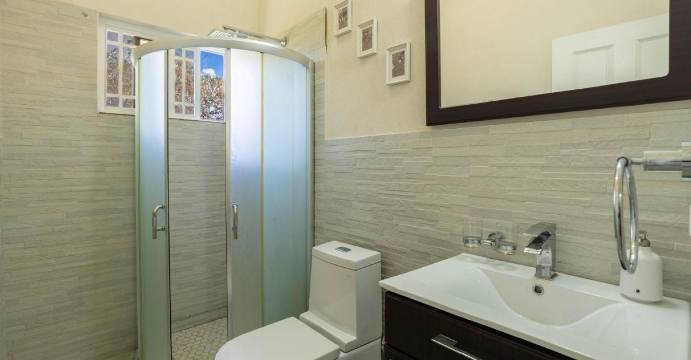 Halls villa 2 shower stall