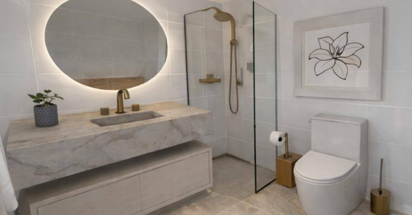 lily villas bathroom 1