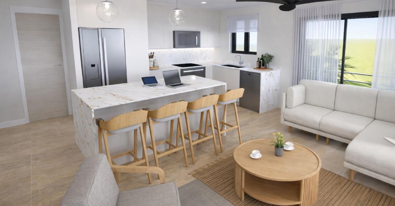 lily villas kitchen 1