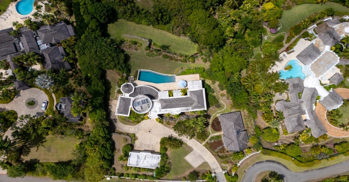 monkey hill overhead view