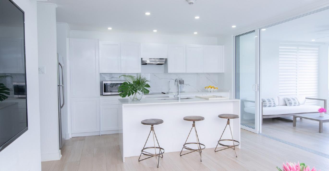 Mullins Grove G2-5 marble island