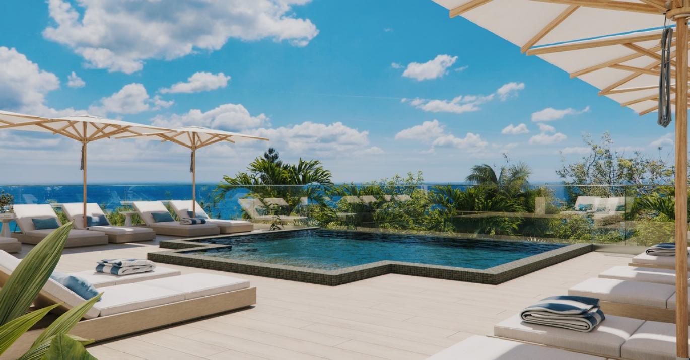 Ocean Blue terrace pool