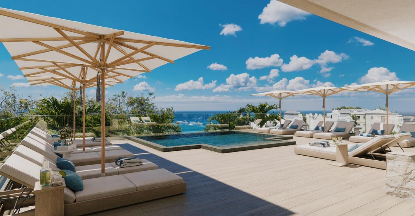 Ocean Blue roof terrace