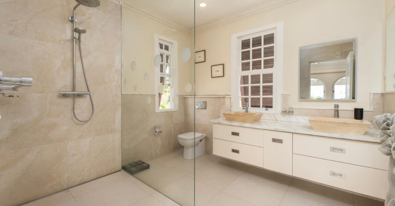 one love guest bathroom