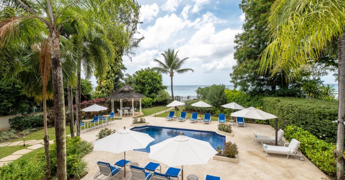 Sandalo master patio view