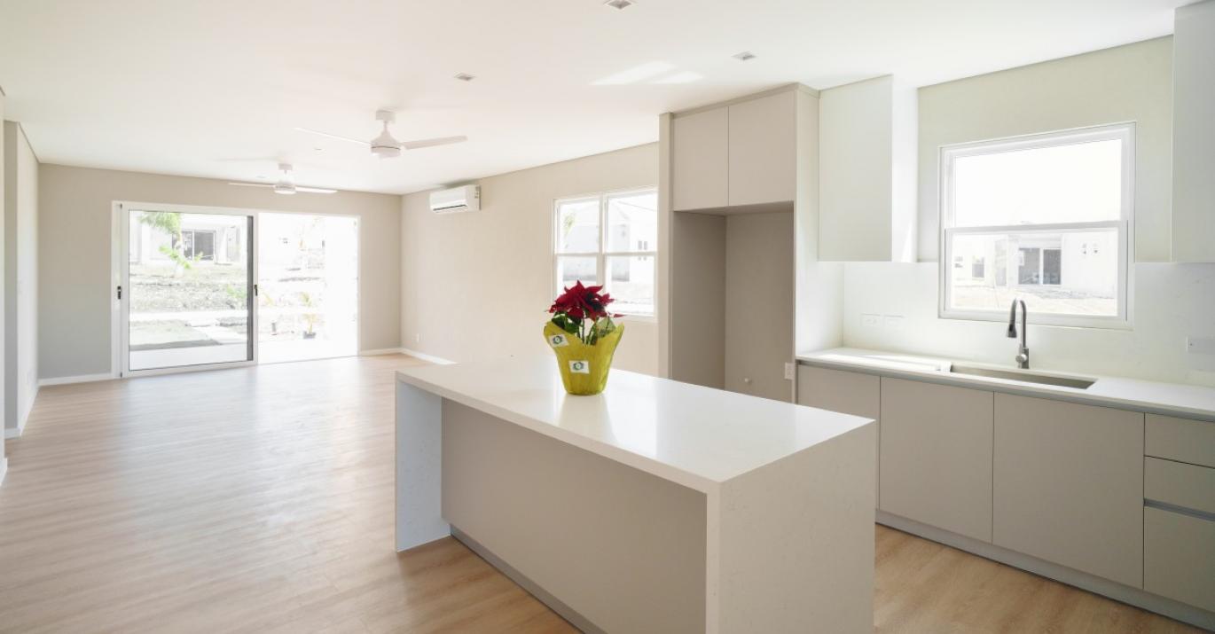 serene open kitchen