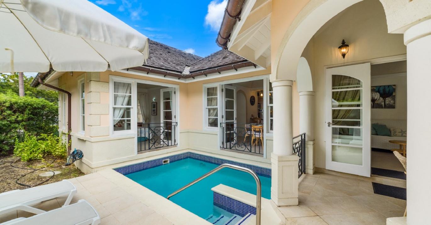 the falls villa 1 pool 1b