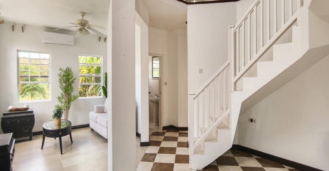 The Lighthouse sitting & powder room