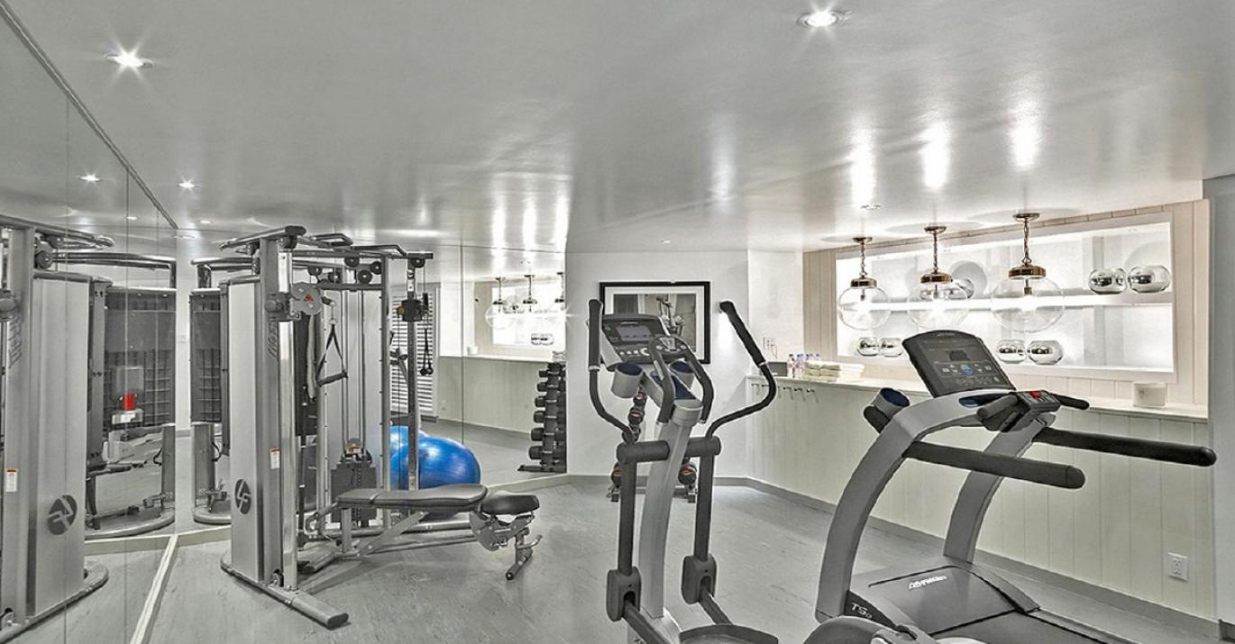 footprints beachfront villa gym