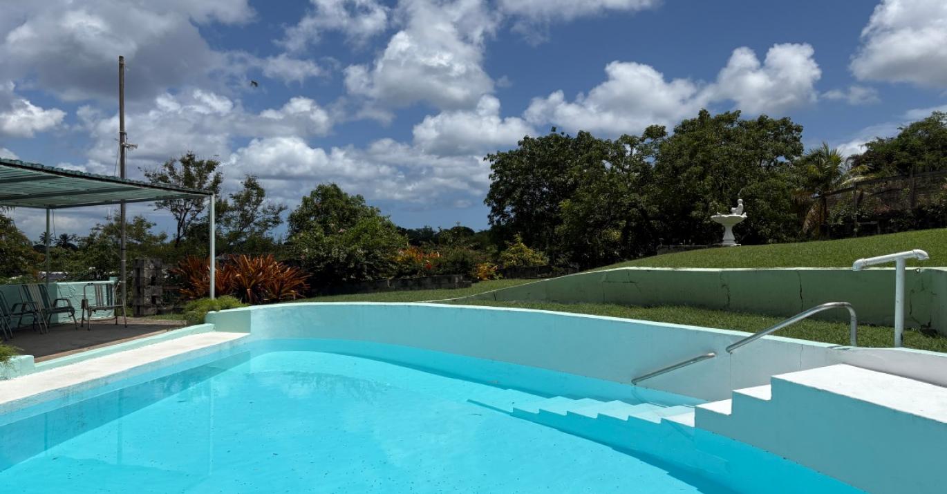 stone freshwater pool