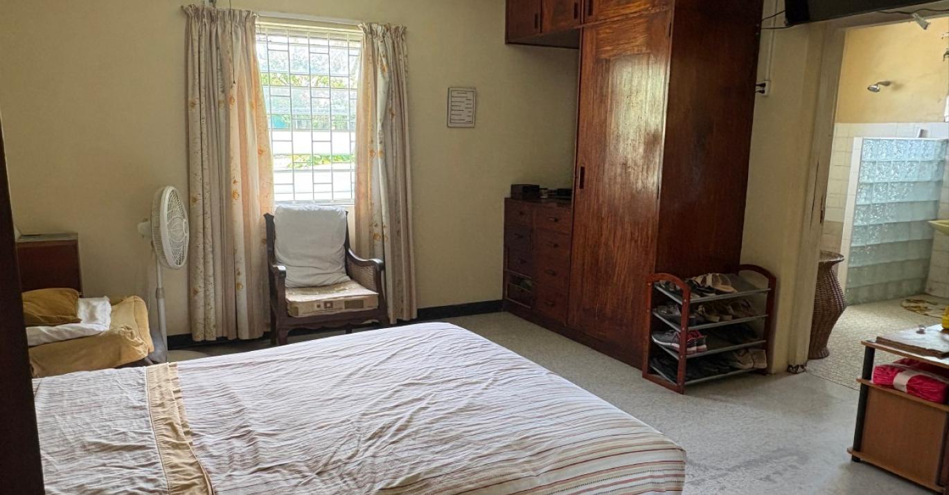 stone primary bedroom