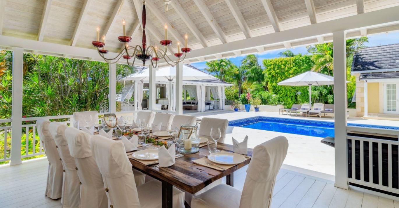 tradewinds barbados dining gazebo