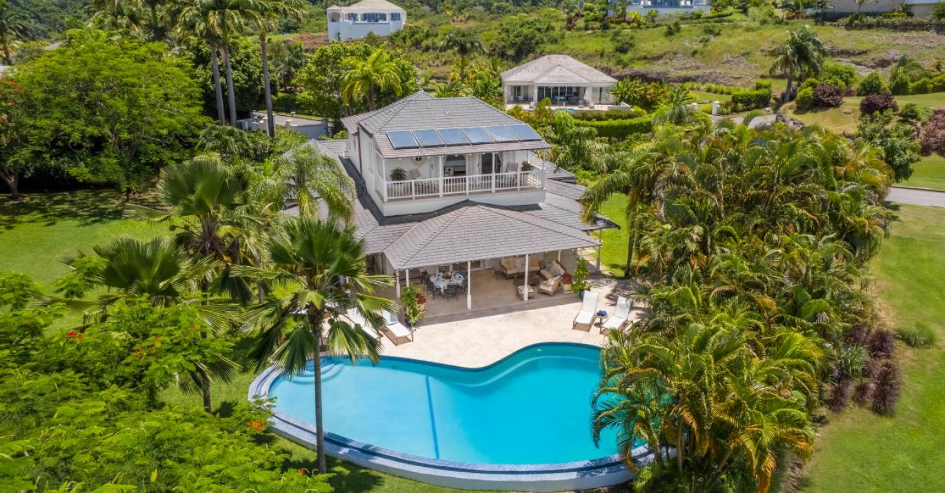 villa rosa aerial