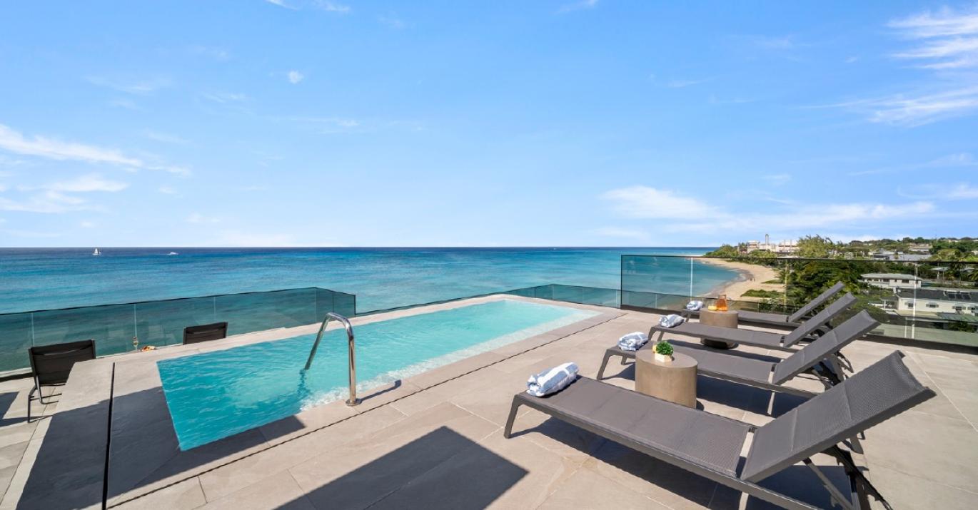 Allure new sea view Beachfront Apartment Condos for sale Brighton Barbados