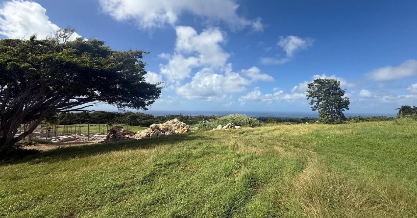 Apes Hill H-6 land for sale gated west coast community Barbados 