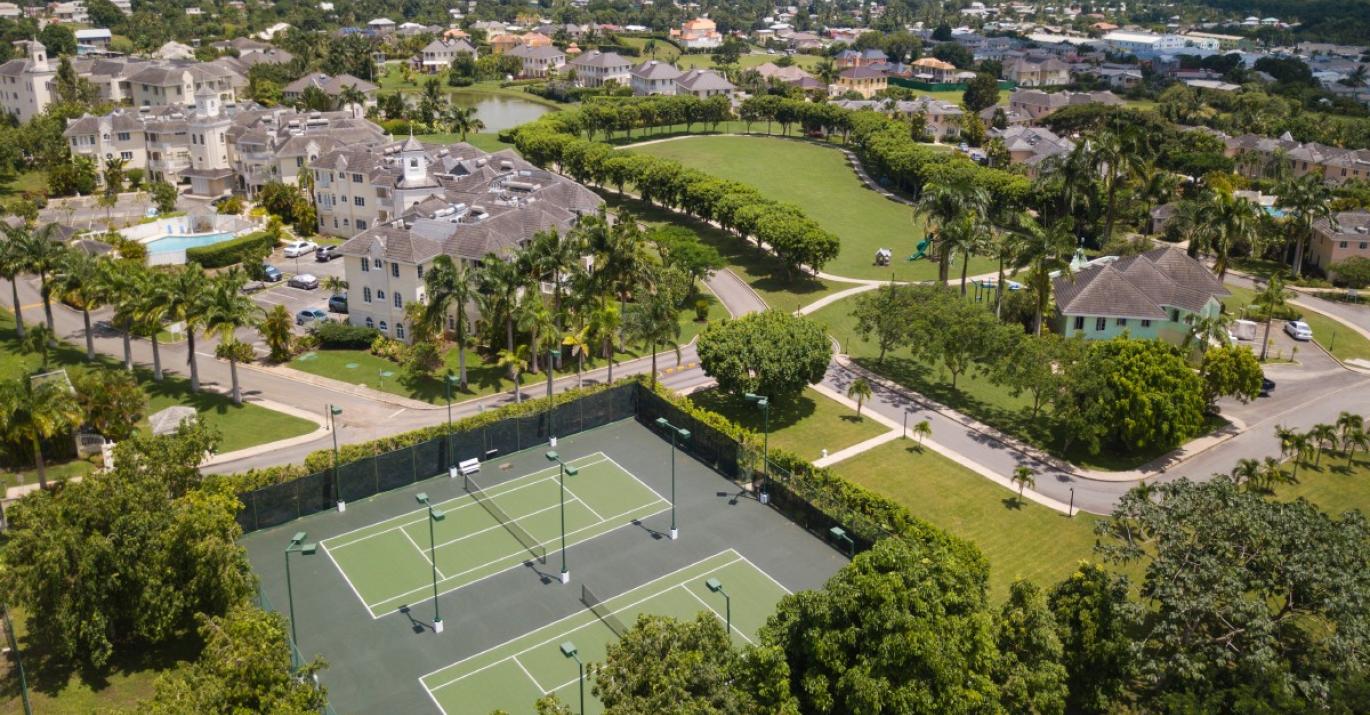 millennium heights gated development aerial