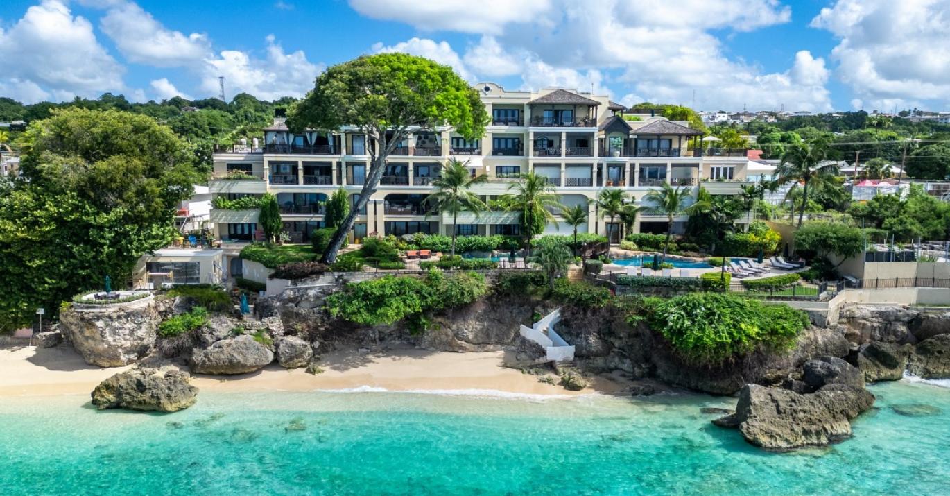 Sandy Cove 101 beachfront apartment condo for sale Platinum Coast Barbados