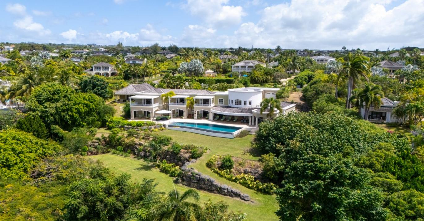 Sugar Hill ridge front gated Monkey villa and cottage for sale Barbados