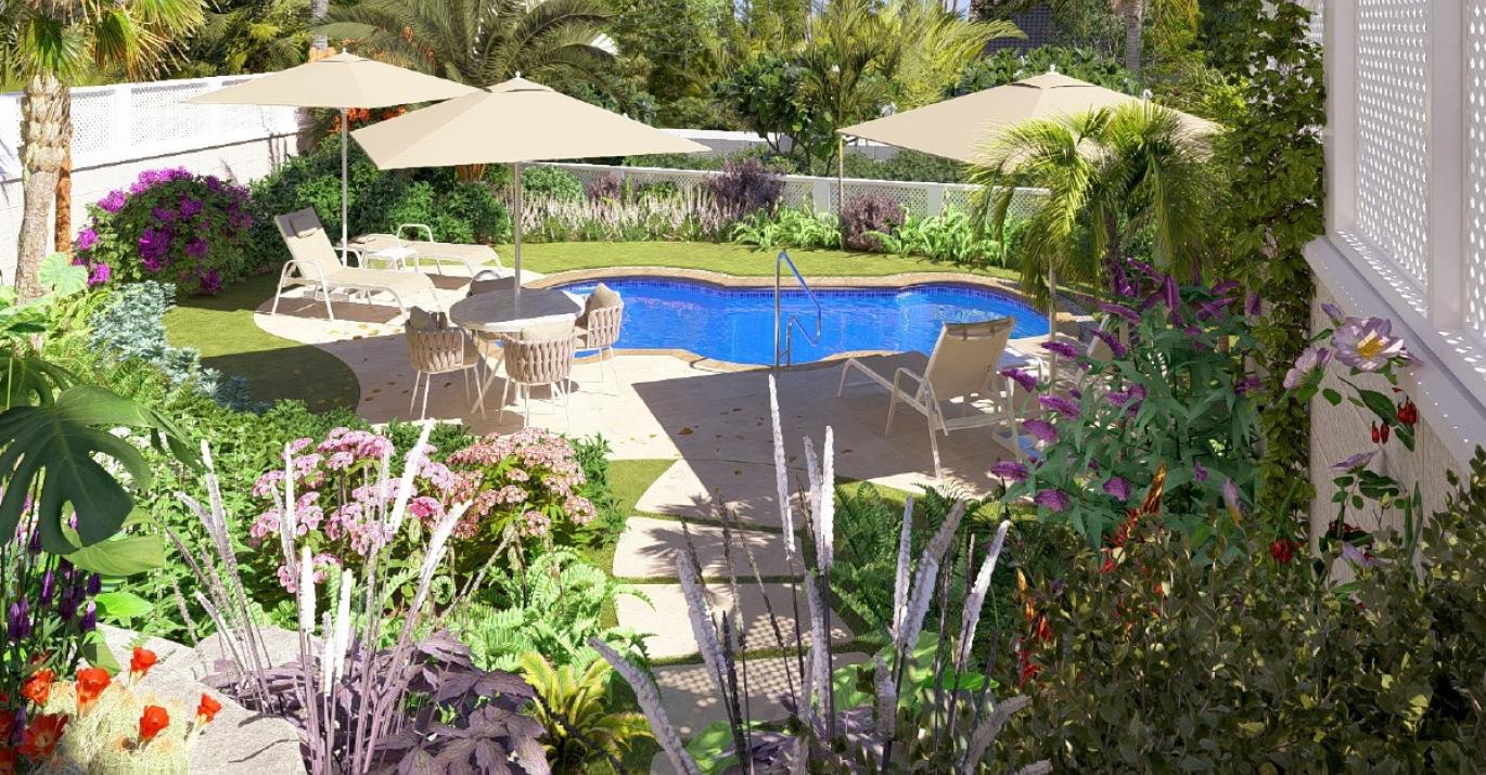 Crane Garden 2Bed Pool View