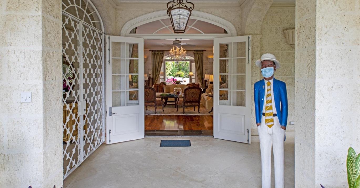 High Cane Villa Entrance