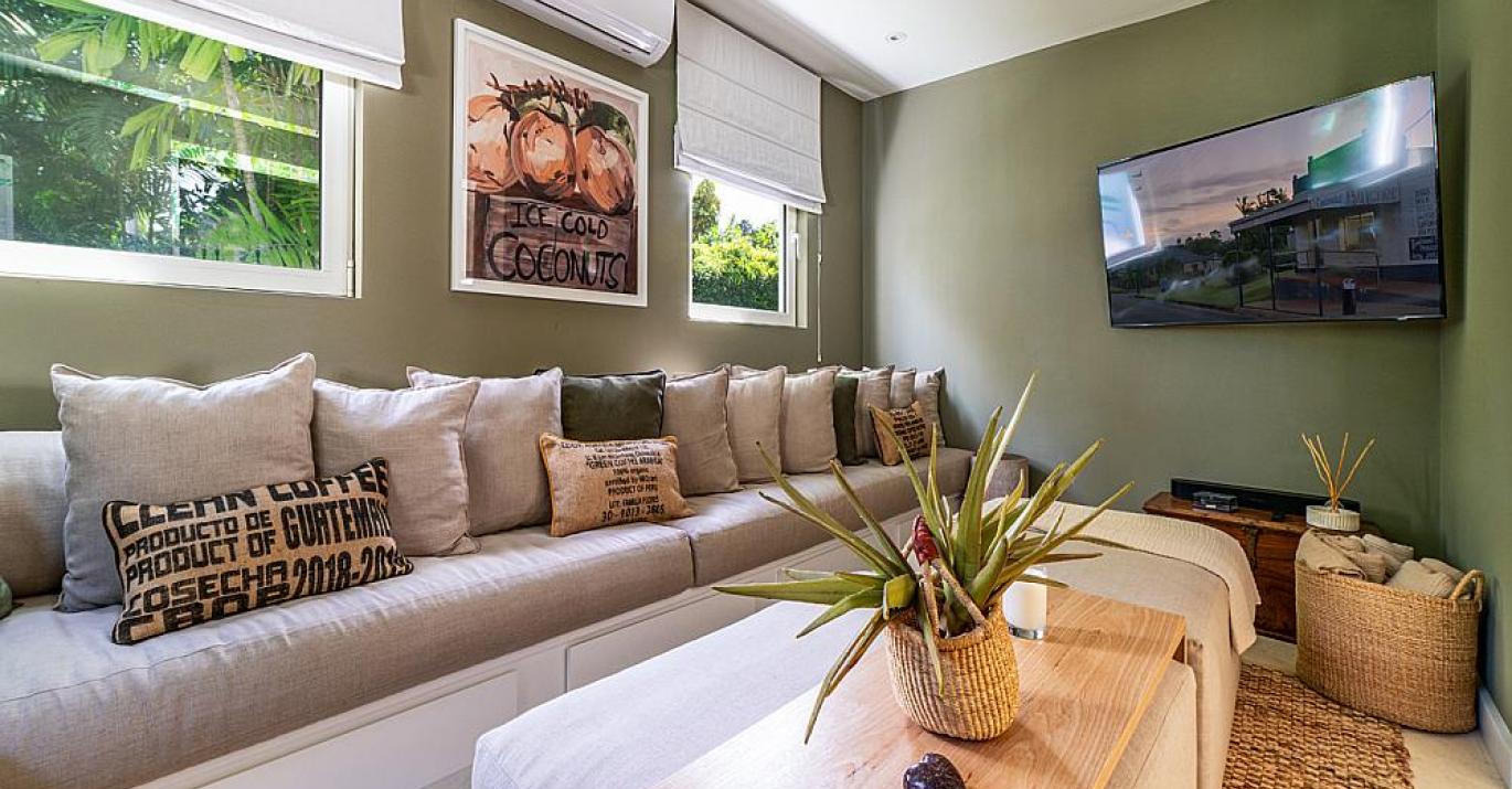 Honeycomb House TV Room