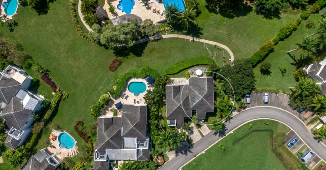 Royal Villa 26 Overhead Aerial