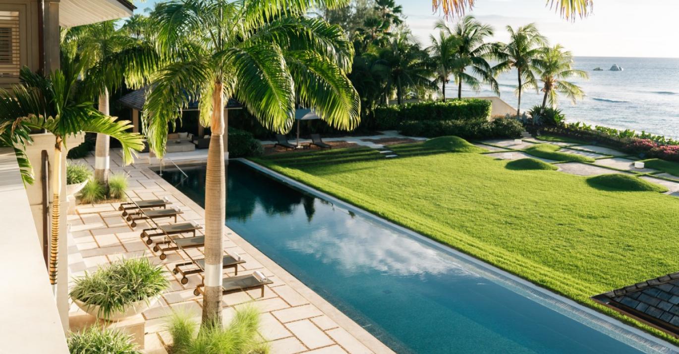 godings pool sea views