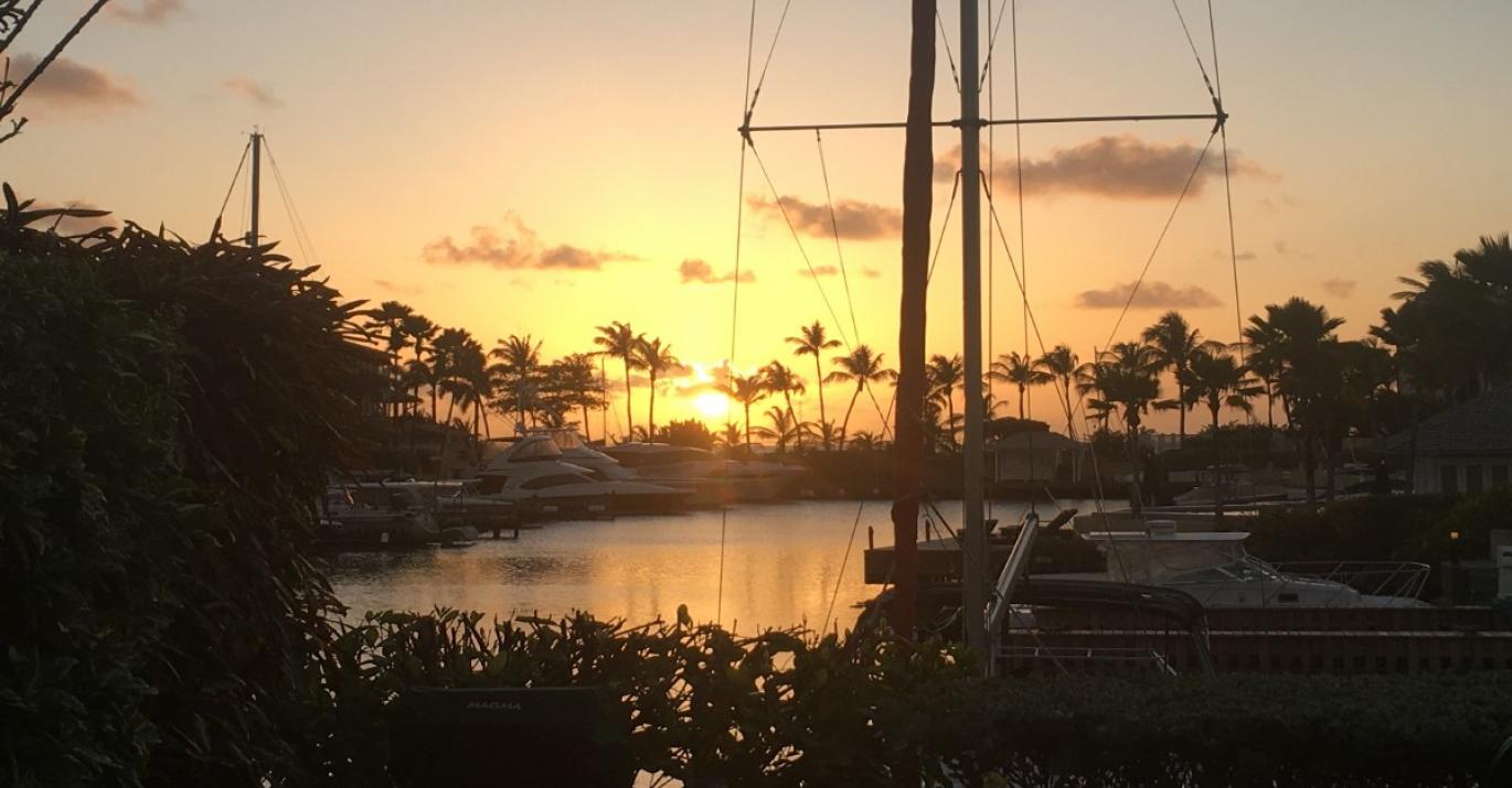 port st charles sunset scenery