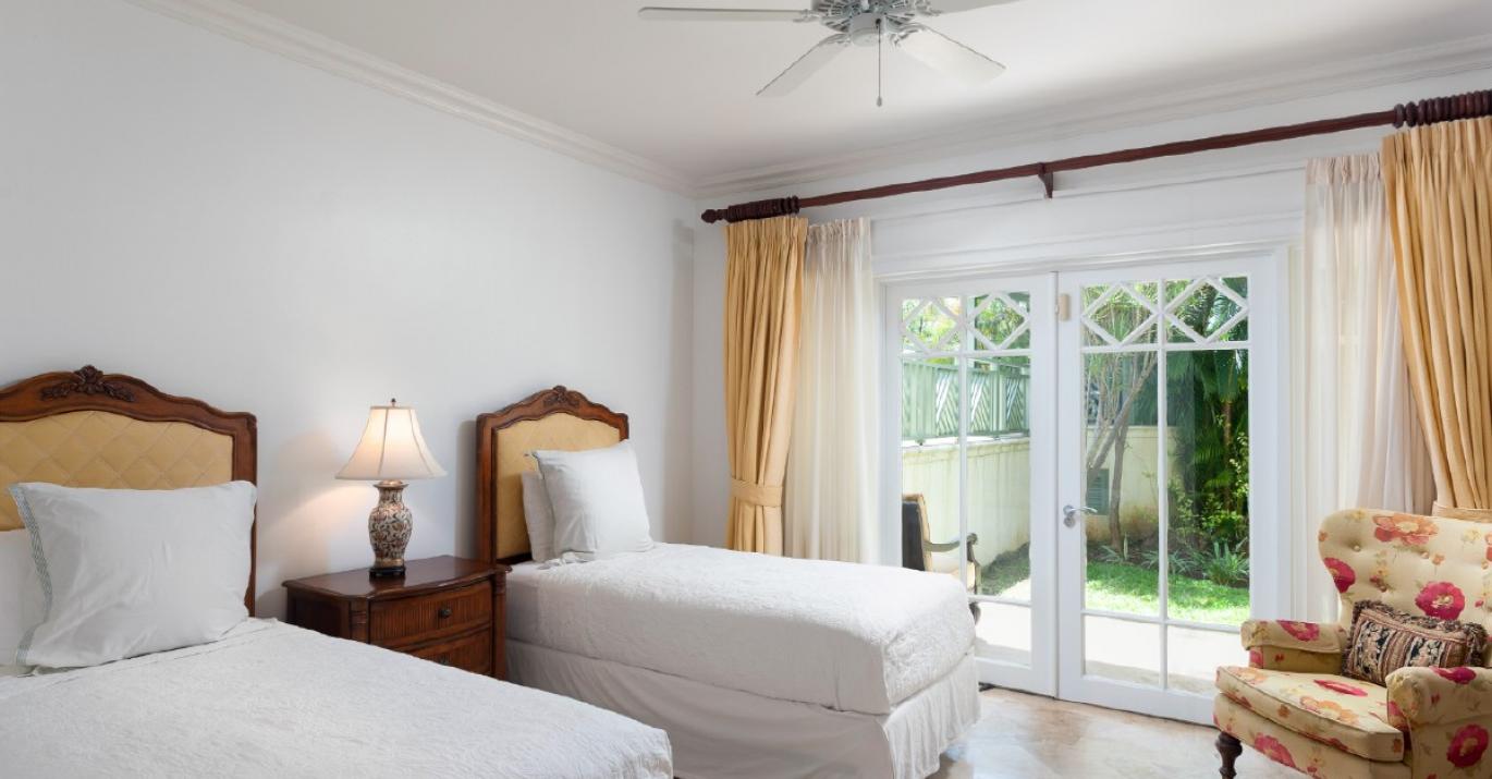 sweet lower level bedroom