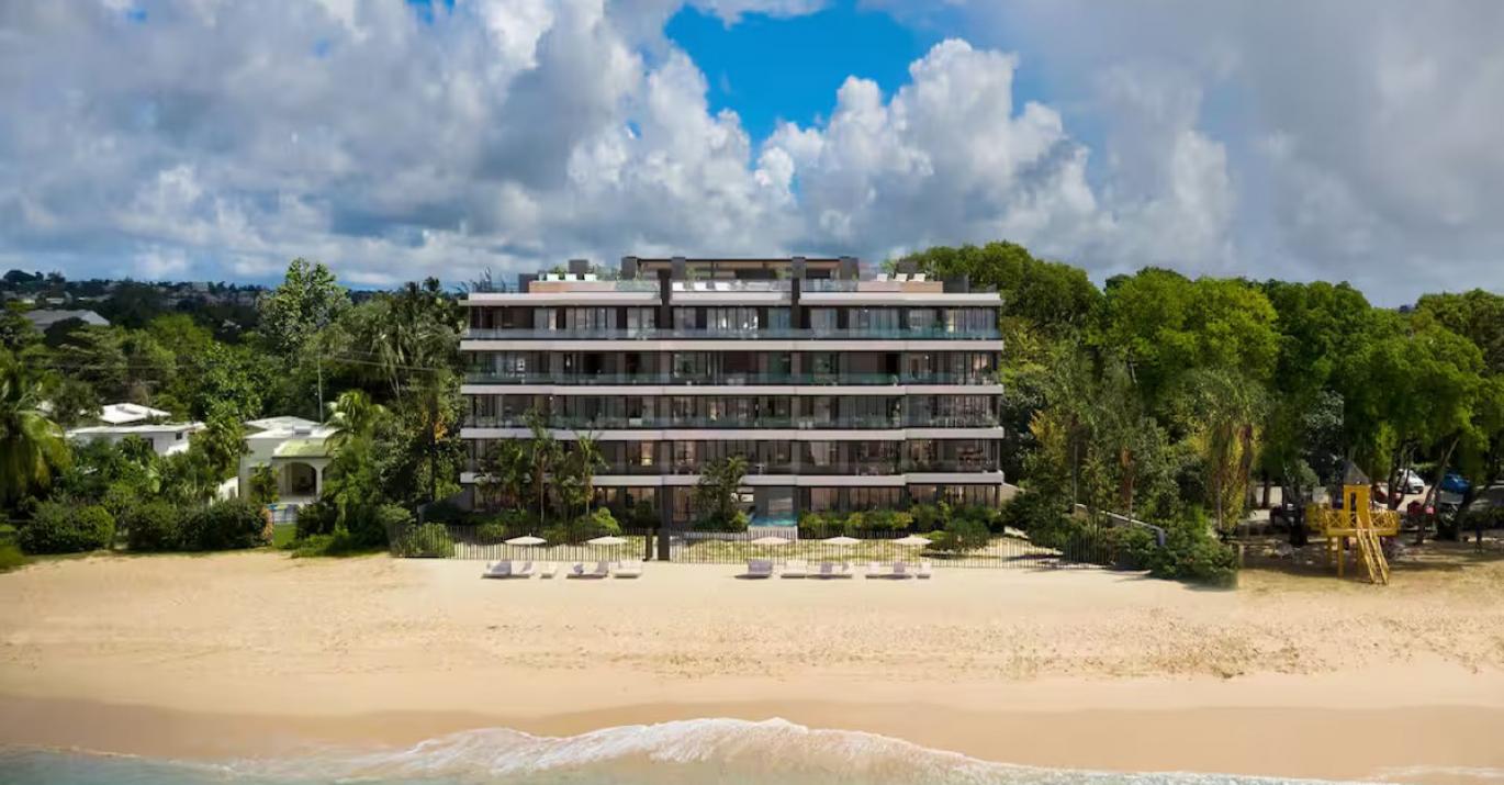 Allure 305 beachfront freehold apartment for sale Brighton west coast Barbados