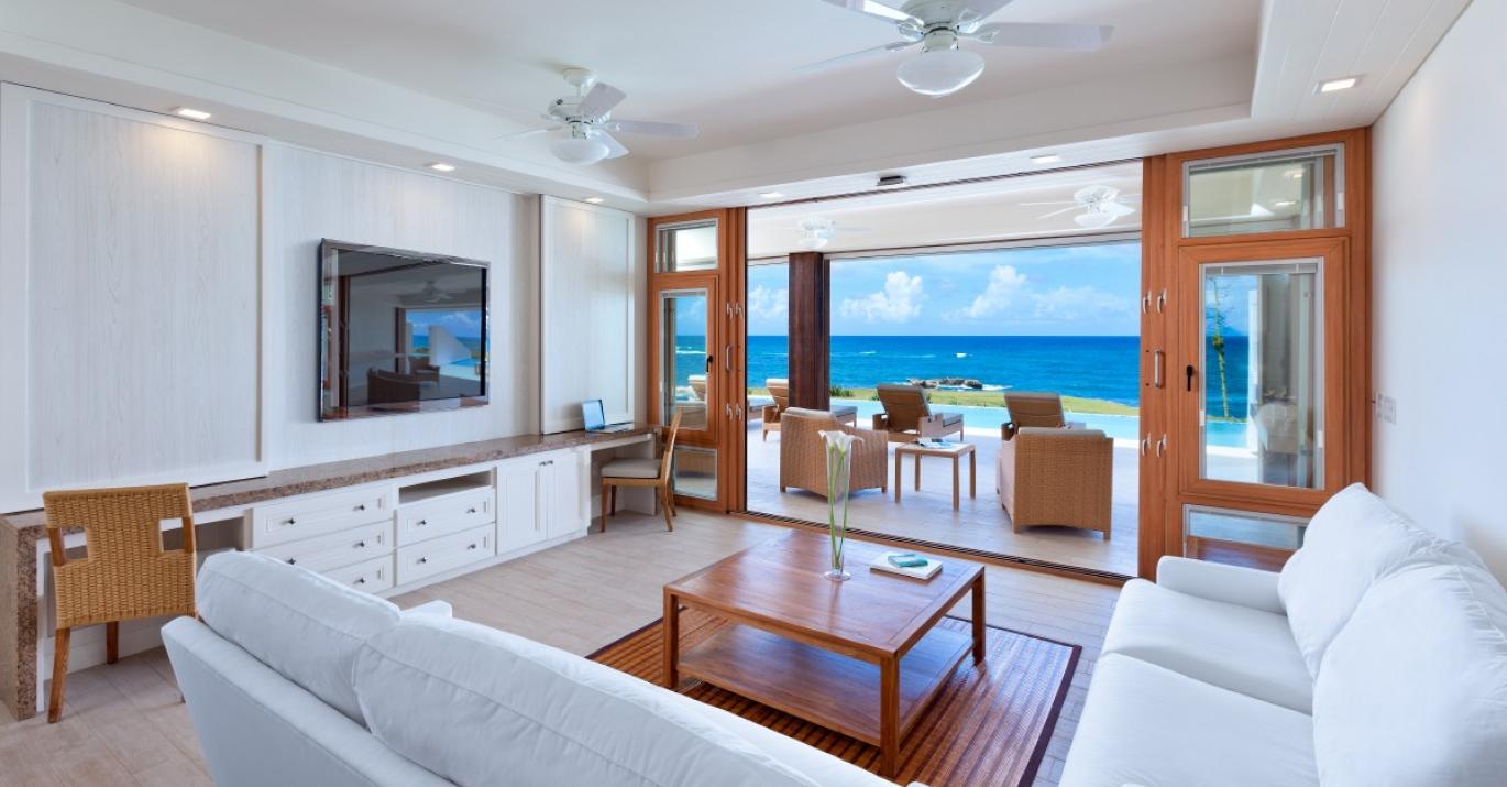 Crane East Resort Cliffside 2 Bedroom Living Room for Sale Skeetes Bay Barbados