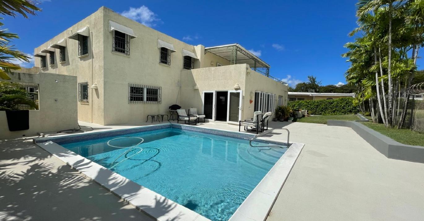 Rockley Golf Club Road 2 Three Apartment Family Home for Sale Barbados