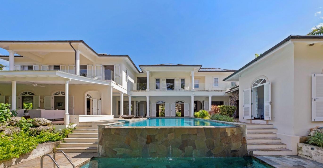 Westland Heights9 Main House Pool for Sale Crick Hill West Coast Barbados